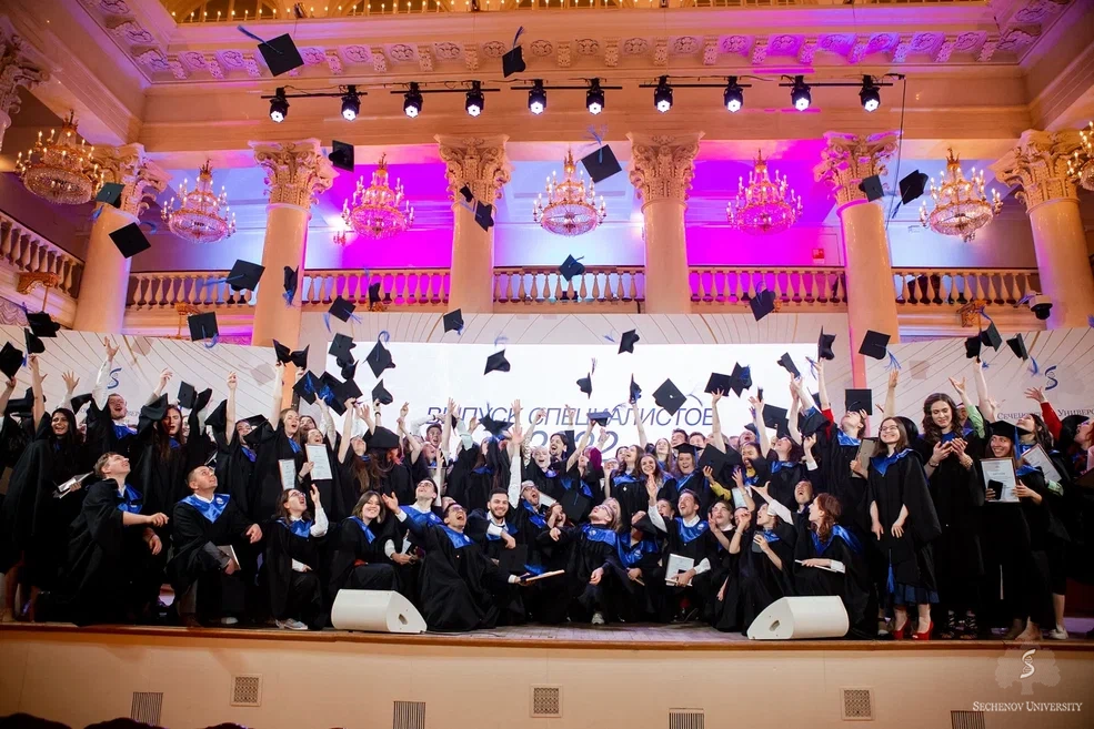 Graduation ceremony 2022 at Sechenov University 
