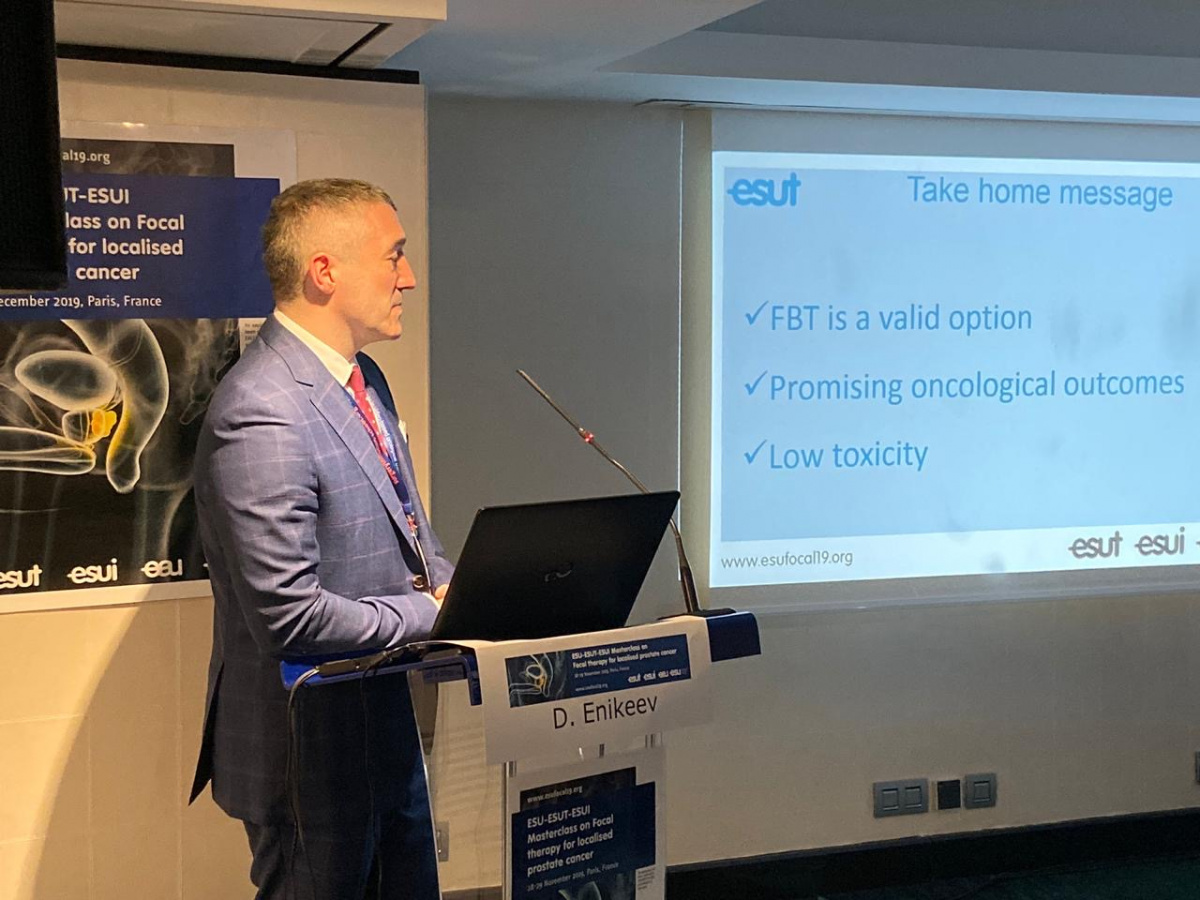 Эксперт Сеченовского Университета провел мастер-класс для европейских урологов в Париже