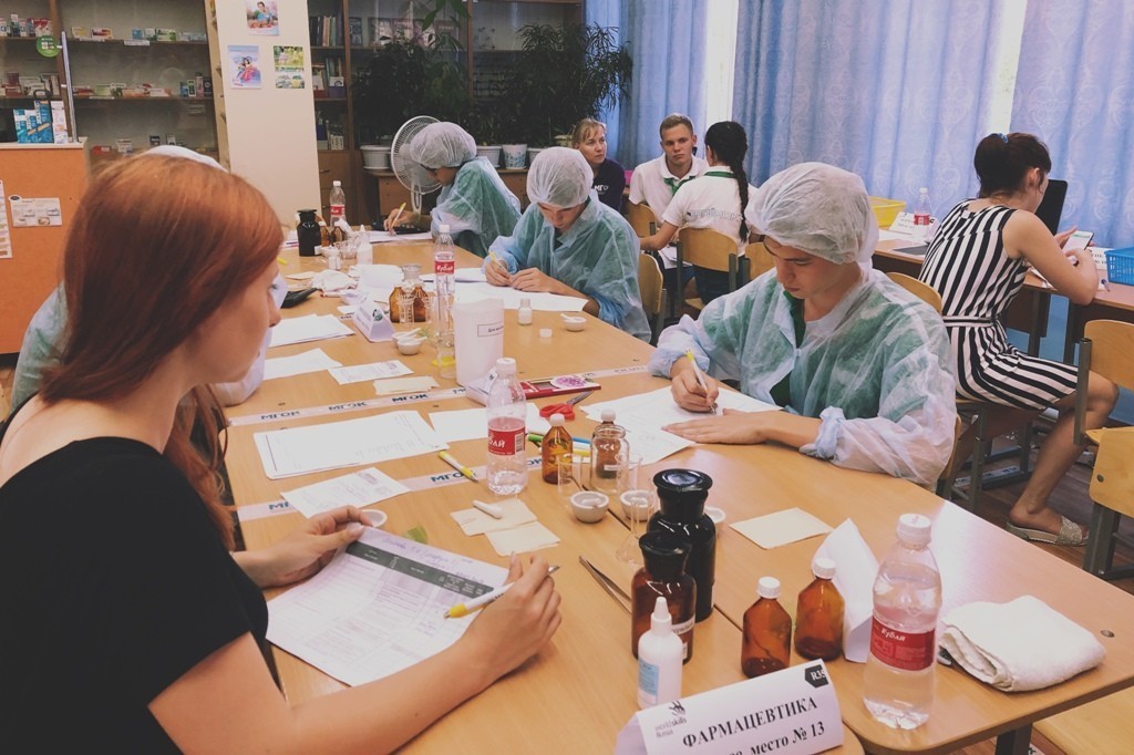 Наши эксперты на экзамене Worldskills