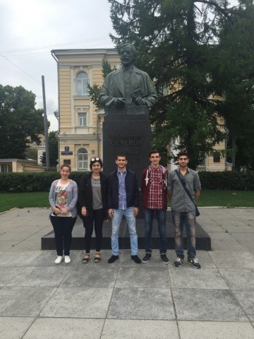 Студенты-отличники Бакинского филиала прошли обучение в Москве