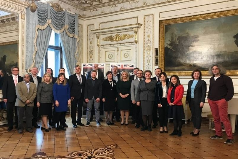 The round table on antimicrobial resistance was held at the British Ambassador's residence in Moscow