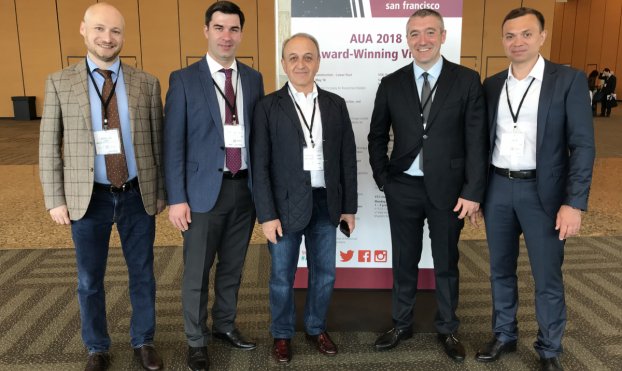 Urologists of Sechenov University presented award-winning video at conference of American Urological Association in San-Francisco