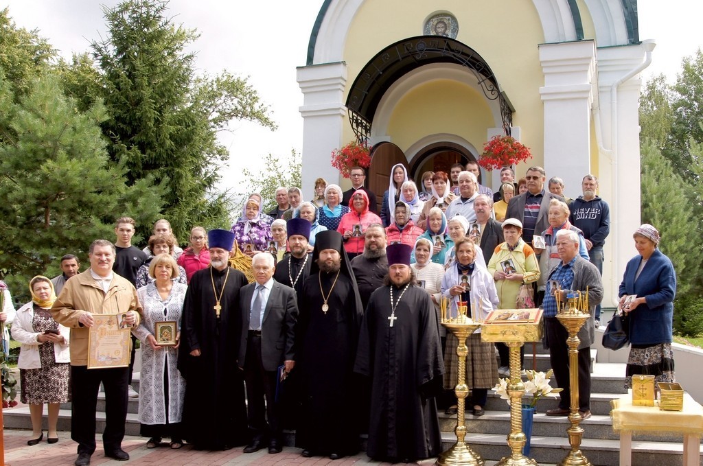 Освящение Храма Святого Луки Крымского при Медицинском центре УКБ №1 в Хмолино