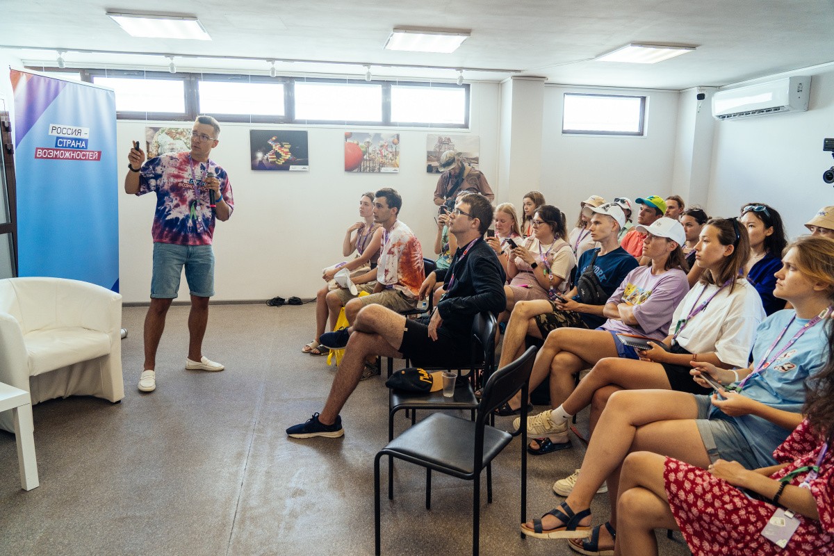 Юрий Огнев провел мастер-класс на фестивале «Таврида.АРТ»