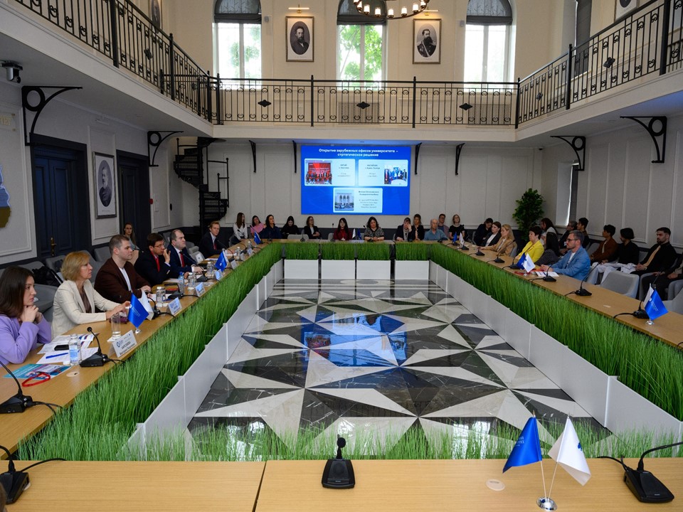 Круглый стол «Трансформация международной деятельности в медицинском ВУЗе. Путь к глобальному лидерству» прошел в Сеченовском Университете