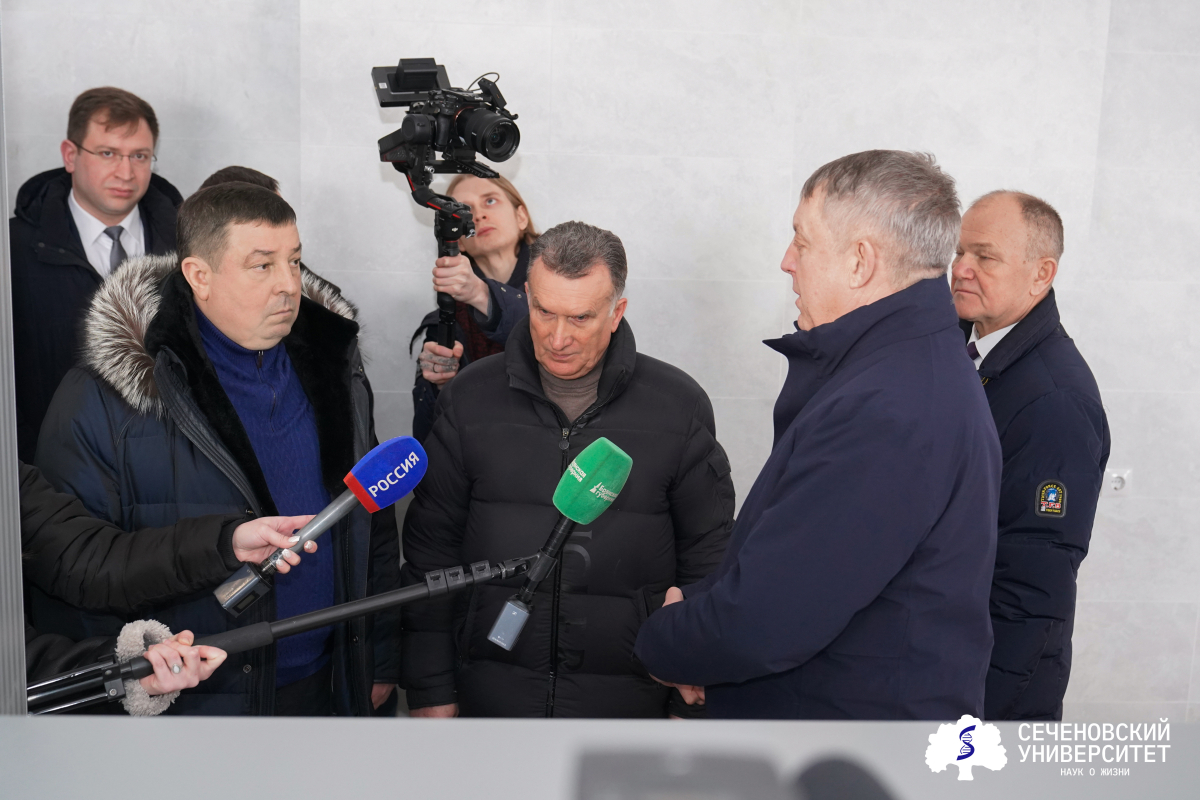 Ректор Сеченовского Университета посетил Брянский филиал и ознакомился с ходом ремонтных работ в новом учебном корпусе 