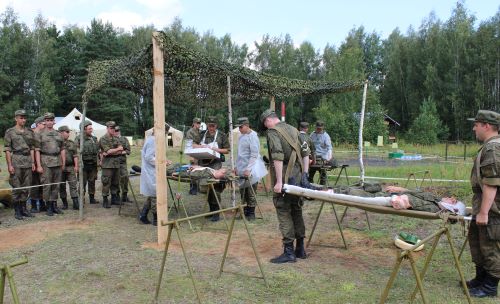 Учебный сбор студентов ВУЦ