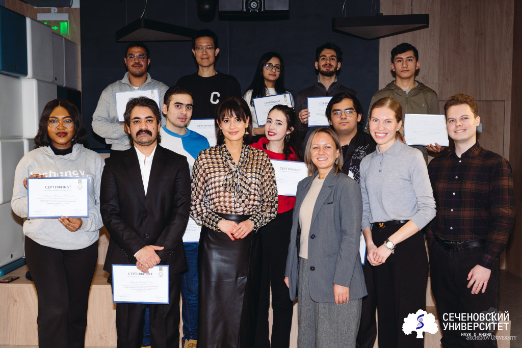 The first winter language camp for international students held at Sechenov University