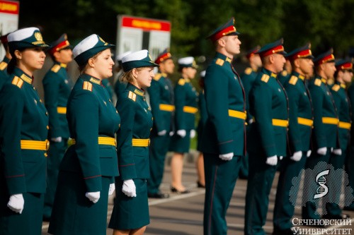 Выпуск студентов военного учебного центра