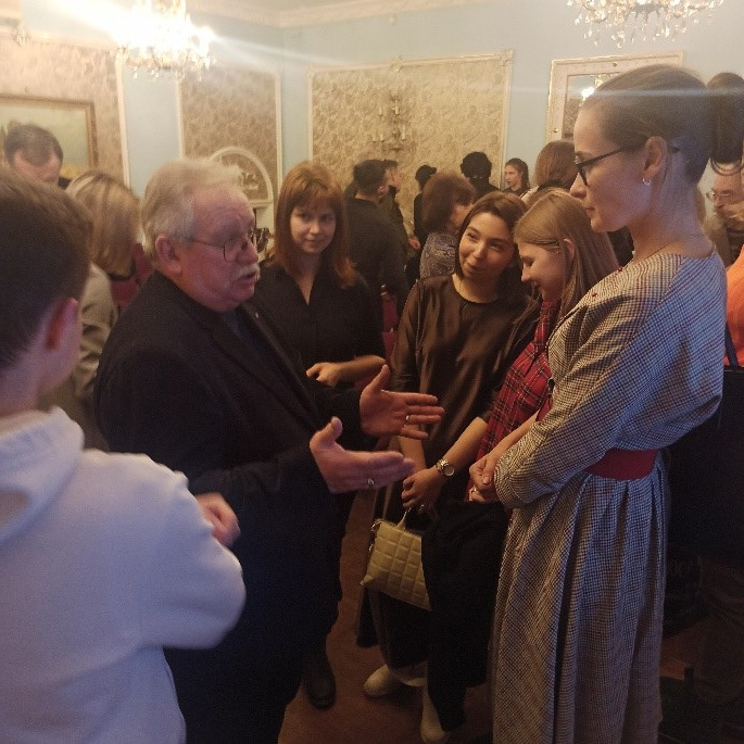 В преддверии дня российской науки:  студенты Сеченовского Университета в Доме Ученых