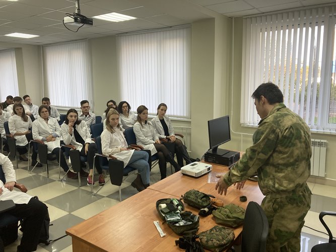 Встреча с выпускником военного учебного центра