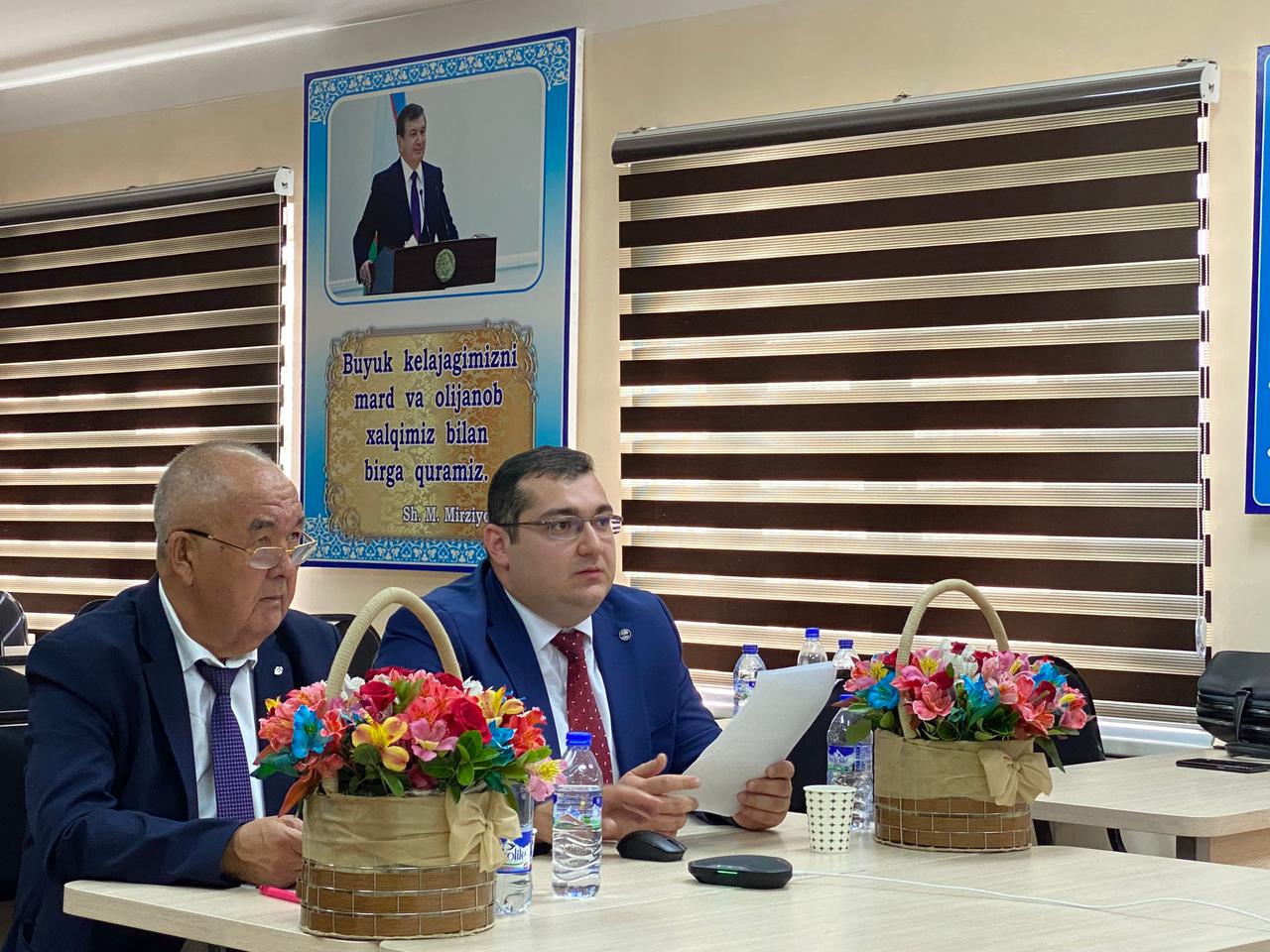 Аспирант кафедры выступил на конференции в Узбекистане