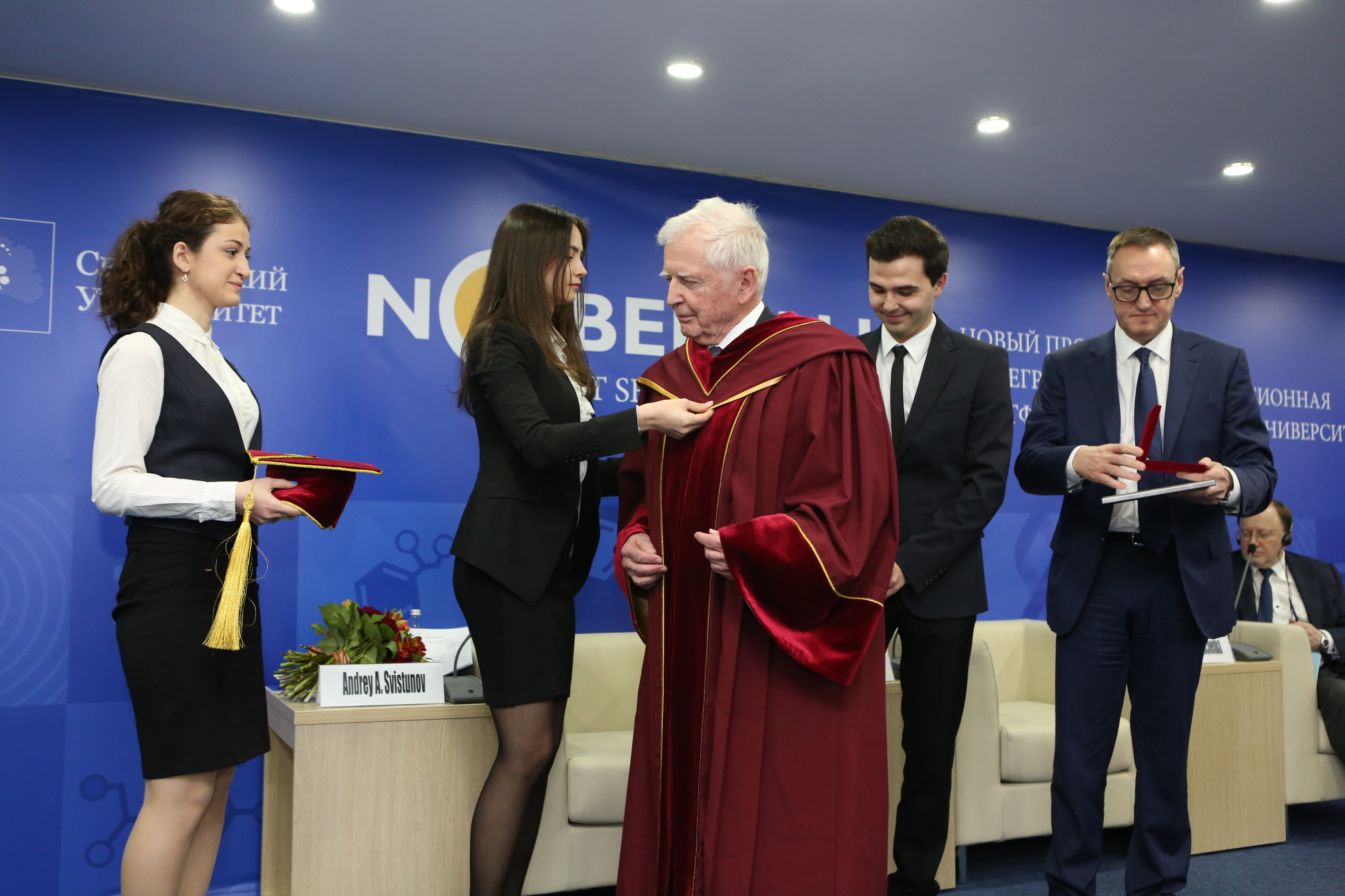 Представители Центра Научной Карьеры приняли участие в проекте «Nobel Tаlks @SechenovUniversity»