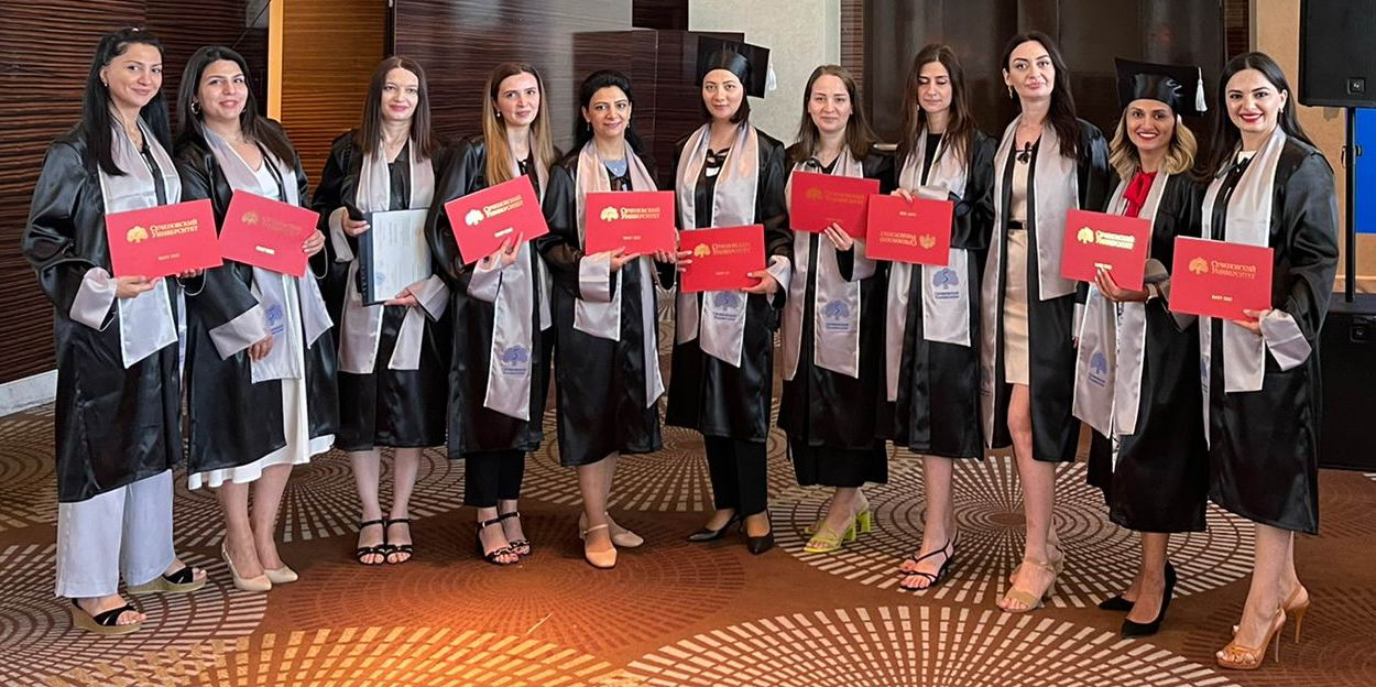 В Бакинском филиале Сеченовского Университета прошел торжественный выпуск магистров, успешно защитивших свои дипломы