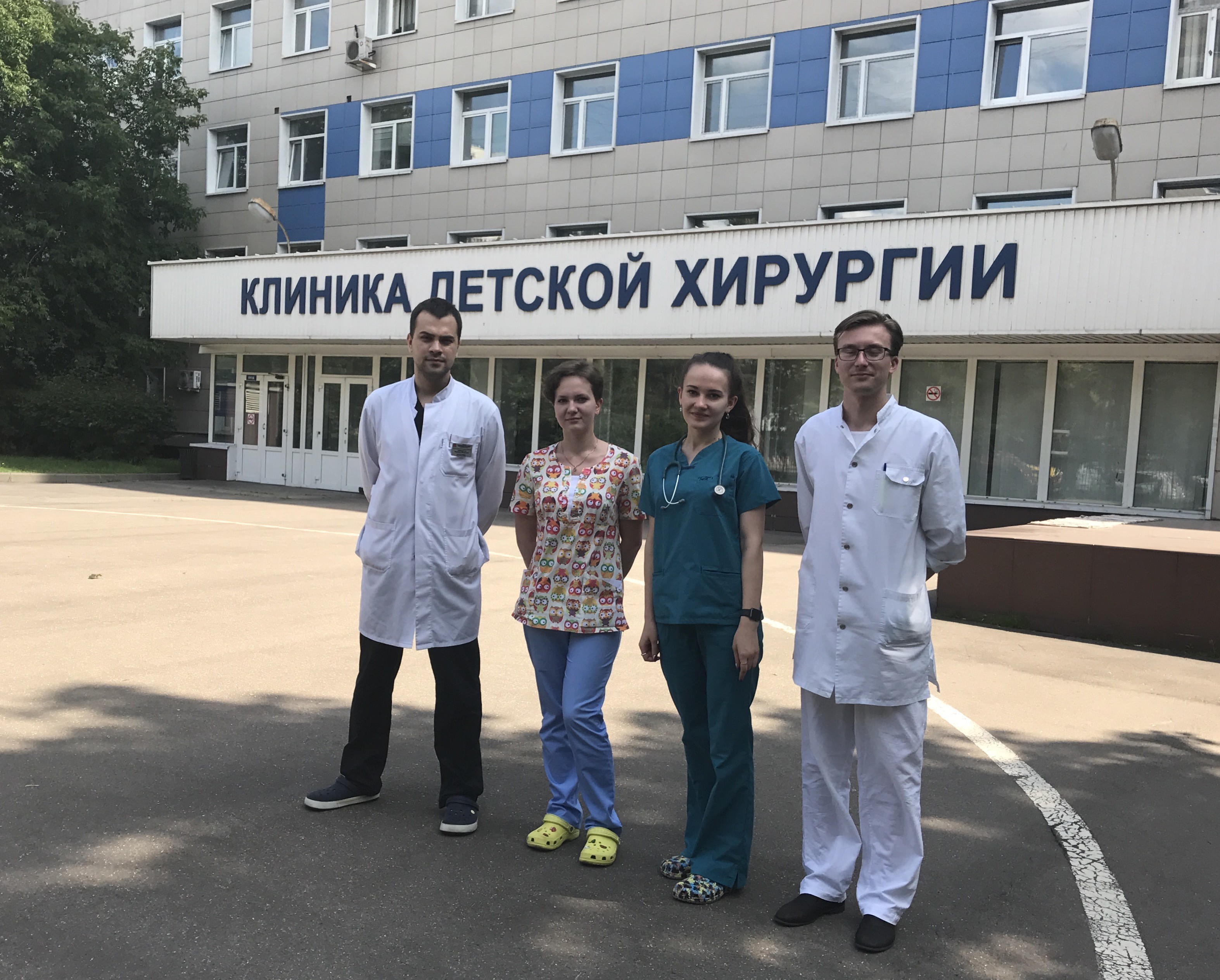 Студенты из Беларуси прошли врачебную практику на кафедре Детской хирургии 