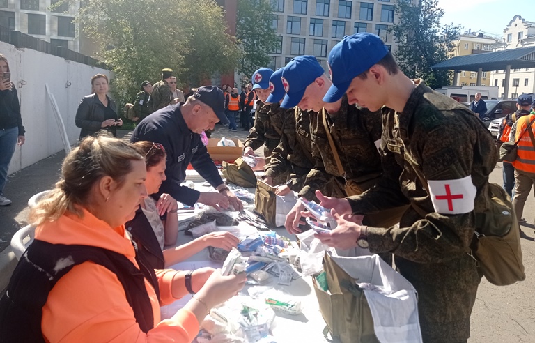 Соревнование на лучшее внештатное формирование ГО