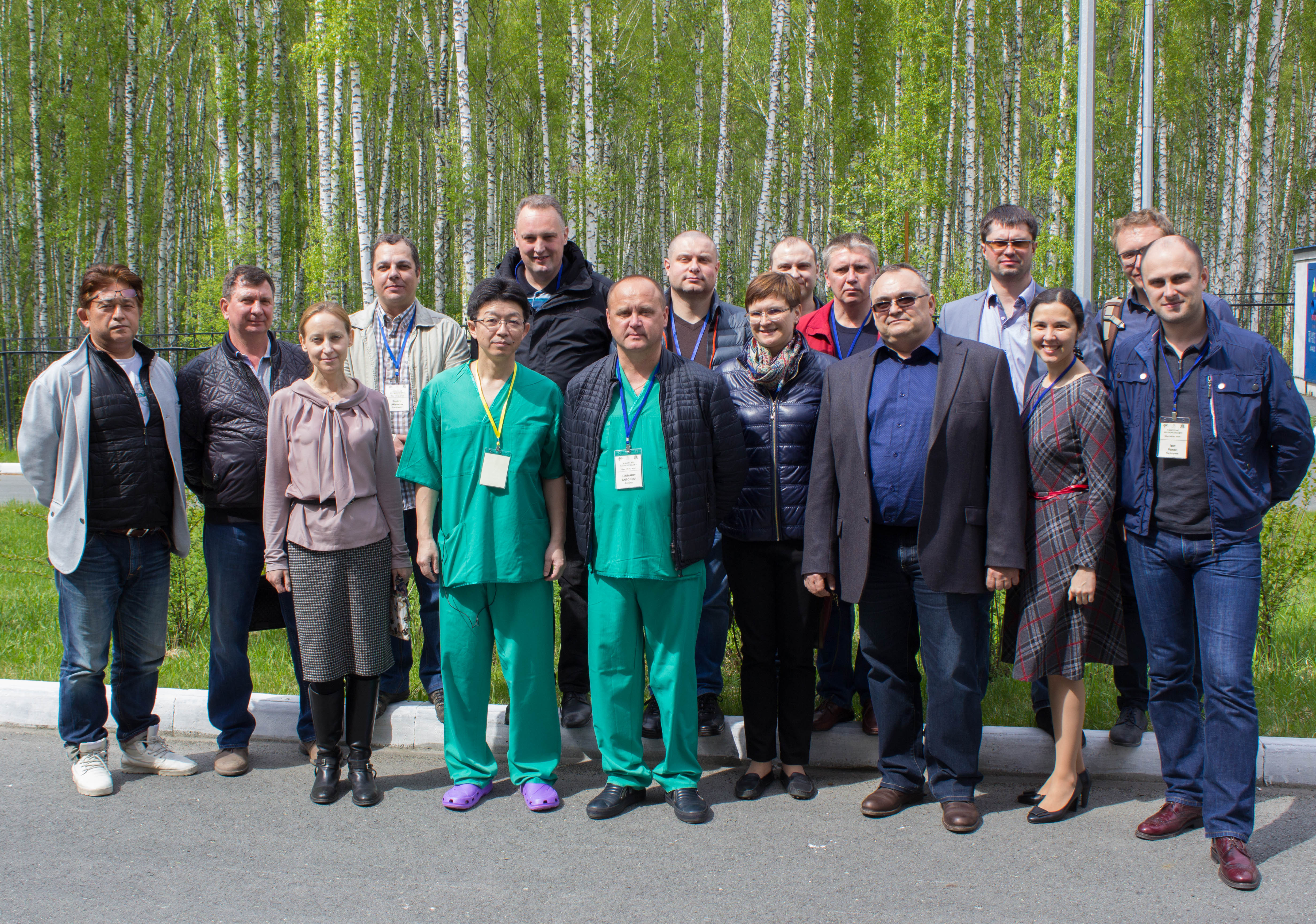 Японский профессор проводит мастер-класс для российских нейрохирургов в ФЦН Тюмени