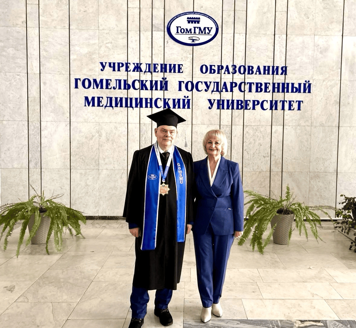 Профессор Решетников  В.А. провел лекции для студентов и слушателей Гомельского государственного медицинского университета.