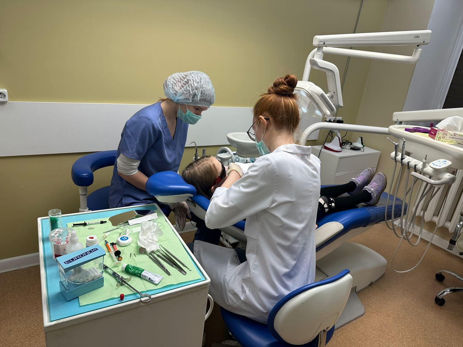 Молодая гвардия на кафедре детской, профилактической стоматологии и ортодонтии Института стоматологии им. Е.В. Боровского