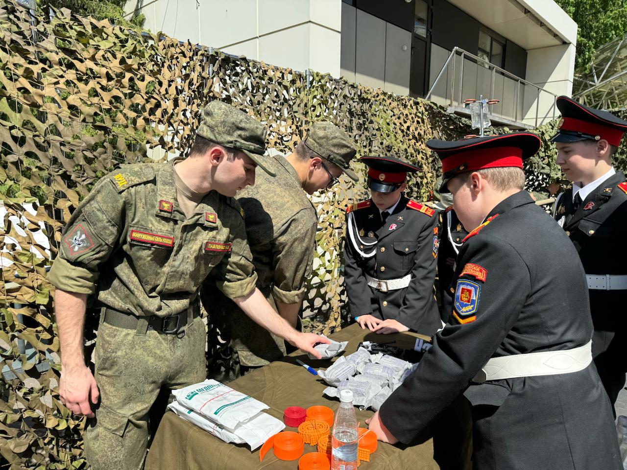 ВУЦ Сеченовского Университета поучаствовал в параде кадетского движения Москвы