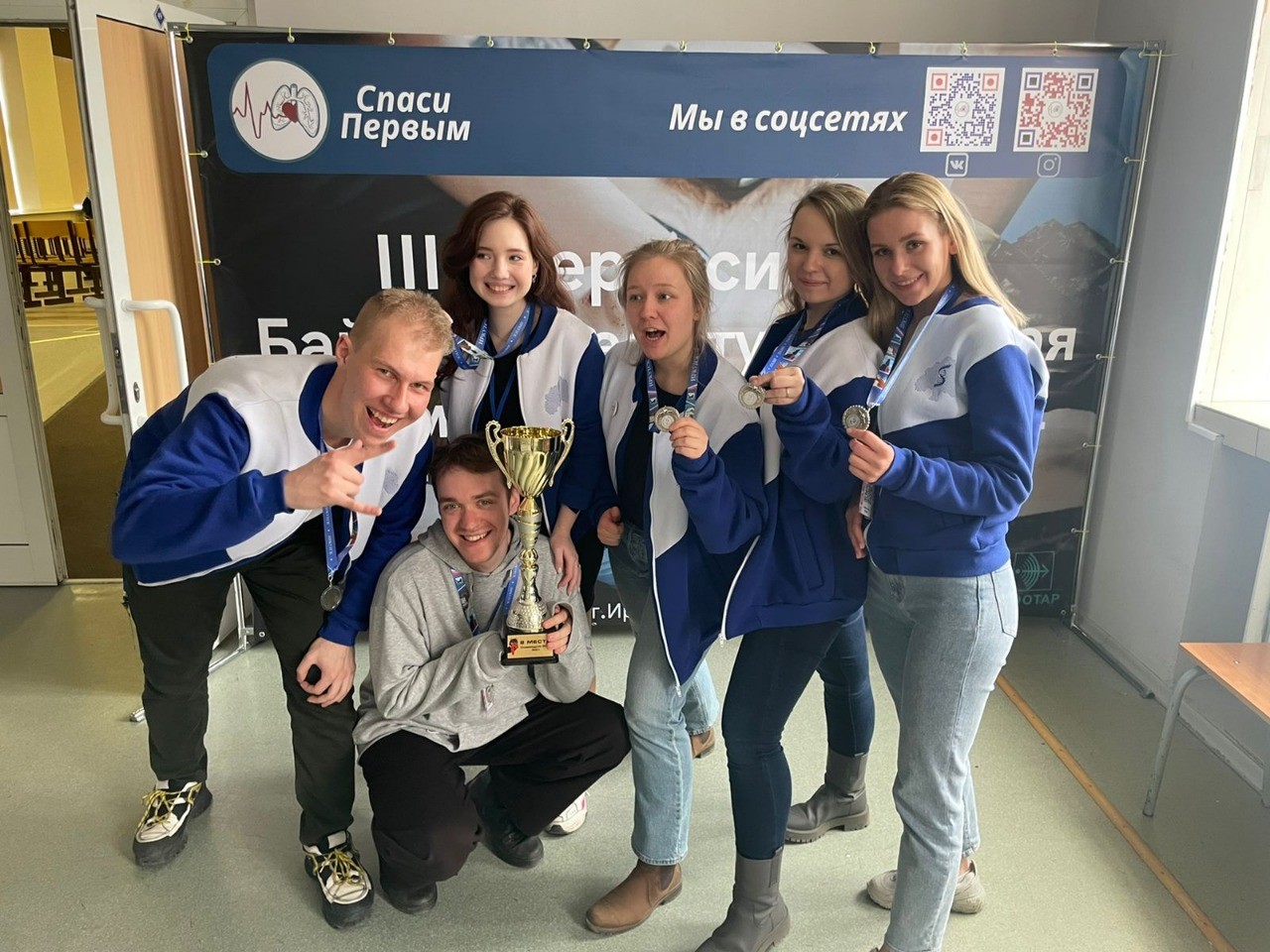 Поздравляем студентов ИКМ с наградой за участие в III Всероссийской студенческой Олимпиаде Спаси Первым!