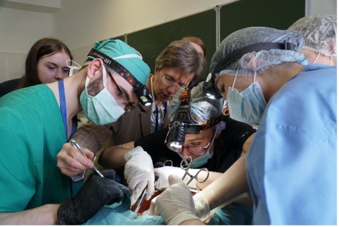 Финал 30-ой Московской Международной студенческой Олимпиады по хирургии имени М.И. Перельмана 