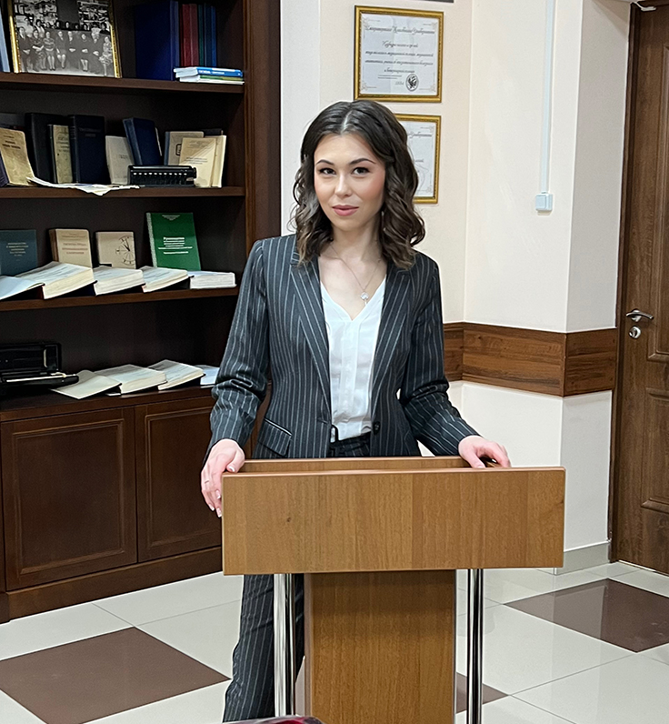 Поздравляем ассистента кафедры Бовину Анну Александровну с присвоением ученой степени кандидата медицинских наук!