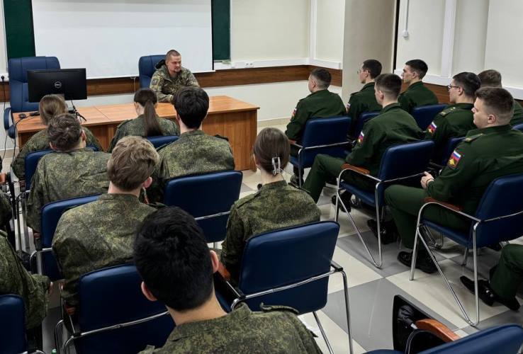 Встреча с выпускником ВУЦ