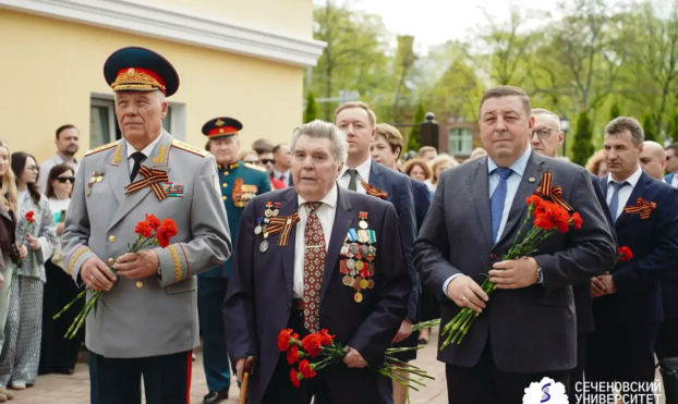 Медики-герои — от прошлого к настоящему. 81-ю годовщину Великой Победы отметили в Сеченовском Университете