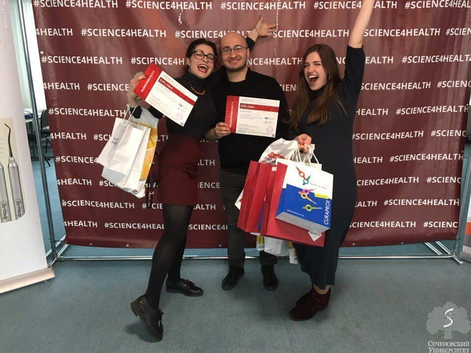 Студенты Сеченовского университета — призеры #SCIENCE4HEALTH2018