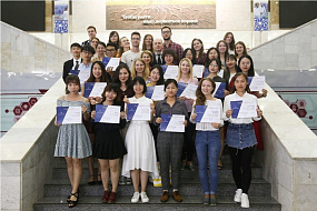 Иностранные студенты на практике в Сеченовском университете