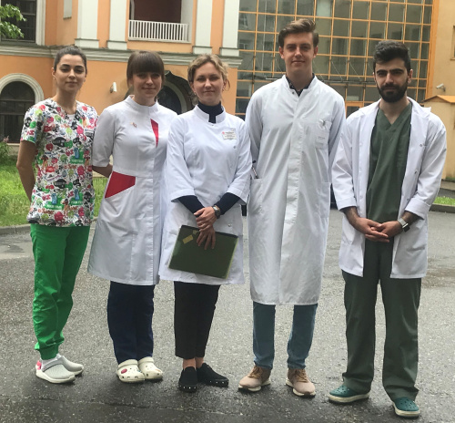 Студент из Германии прошел обучение на кафедре детской хирургии Сеченовского Университета