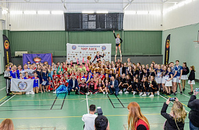 Команда спортклуба "Феникс" приняла участие в первом этапе Московской Студенческой ЧирЛиги
