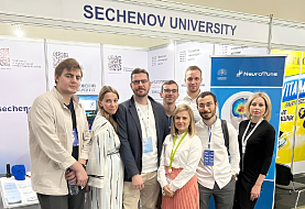 Молодые ученые Сеченовского Университета представили свои разработки на международной медицинской выставке в Узбекистане 