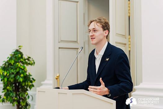 Студент Сеченовского Университета Матвей Шкап получил медаль Российской академии наук