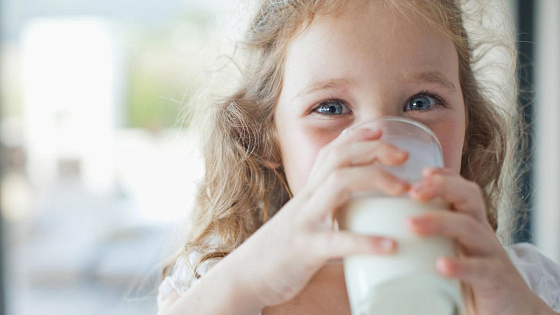Аллергия на молоко у детей встречается реже, чем принято считать 