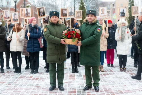 Торжественный митинг, посвященный 80-летию контрнаступления советских войск под Москвой