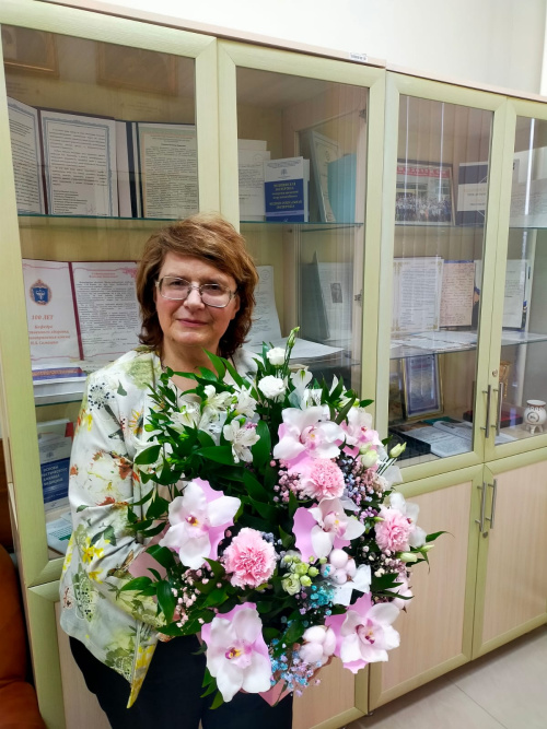 Поздравляем профессора кафедры, доктора медицинских наук Ольгу Александровну Манерову с юбилеем!