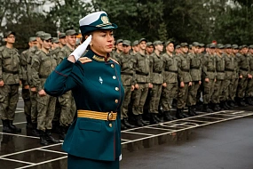 Выпускники Военного учебного центра получили звание офицера медицинской службы