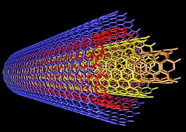 Лезвийные гибриды из графена и углеродной нанотрубки