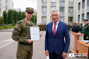 Защитники Отечества. В Сеченовском Университете прошел выпуск военных врачей