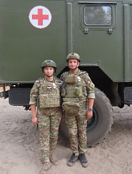 Семейная пара военных врачей – выпускников Сеченовского Университета выполняет боевые задачи в зоне СВО