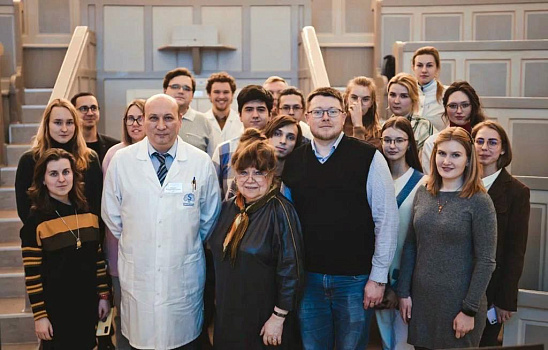 Заседание студенческого научного кружка кафедры патологической анатомии посвятили памяти Николая Пирогова