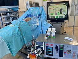 В Университетской клинической больнице № 1 Сеченовского Университета провели первую операцию онкопациенту на новом отечественном оборудовании