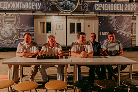 Ректор Петр Глыбочко посетил лагерь «Сеченовец»