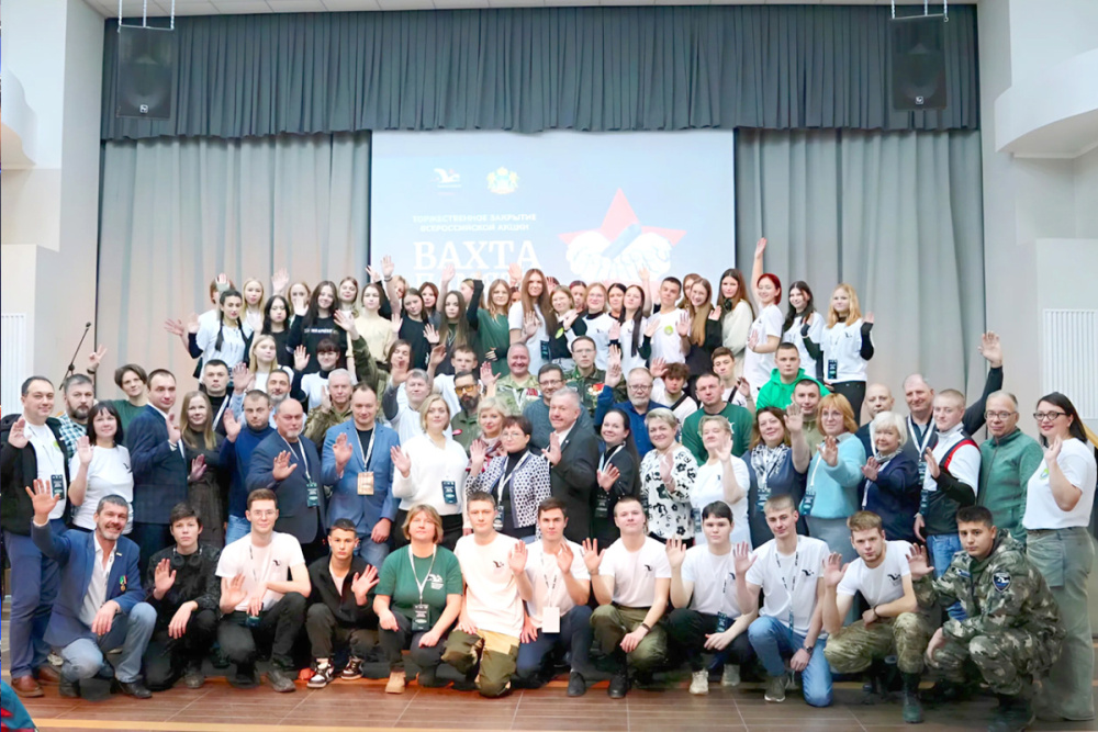  Поисковиков-сеченовцев наградили на закрытии акции «Вахта Памяти» 