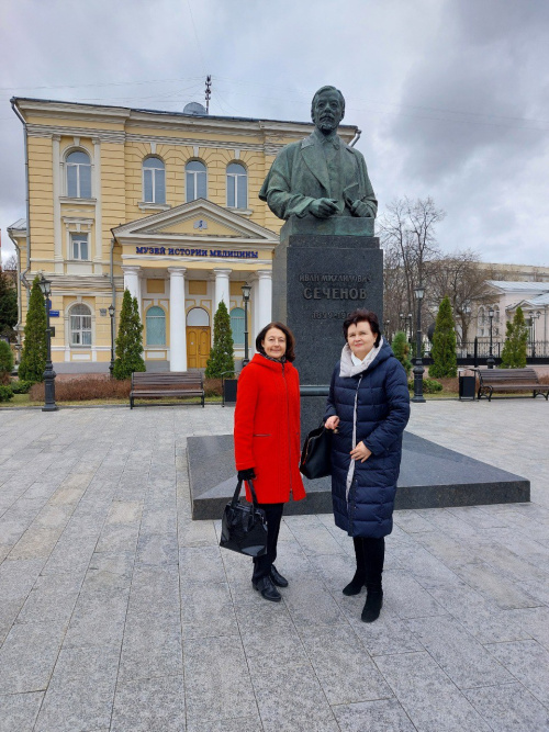 Экскурсия в музей Истории медицины стажёров-гостей из Белорусского Гродненского государственного медицинского университета