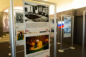 «Врачи без границ». В Историко-патриотическом центре Сеченовского Университета им. Героя Советского Союза Н.В. Троян открыта фотовыставка.
