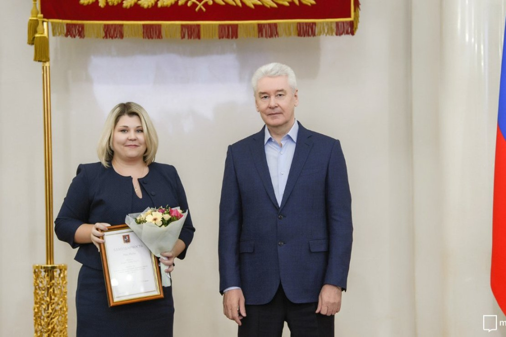 Волонтерам Сеченовского университета вручили благодарность Мэра Москвы