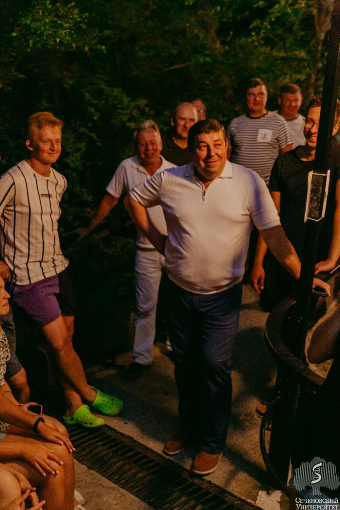 Ректор Петр Глыбочко посетил лагерь «Сеченовец»